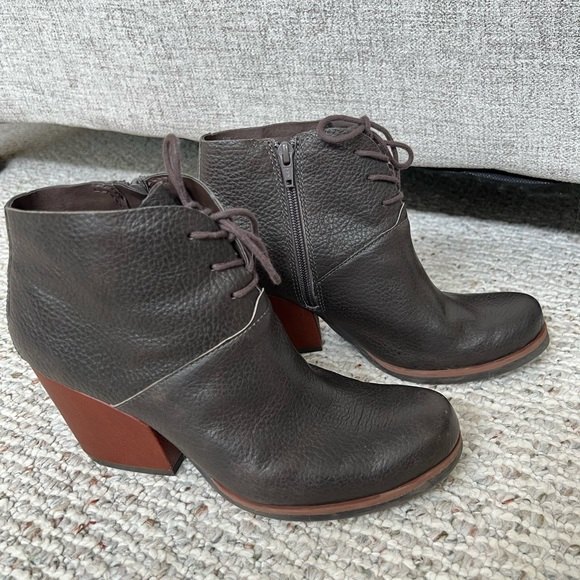 KorkEase Shoes Korks Korkease Rossi Pebbled Leather Booties Poshmark